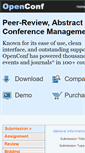 Mobile Screenshot of openconf.com